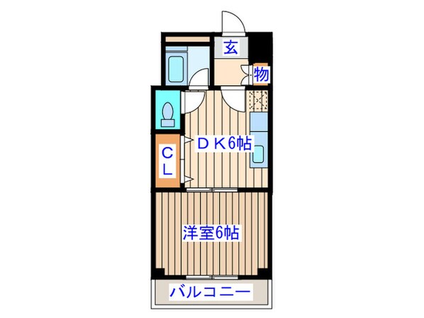 花園レジデンスの物件間取画像